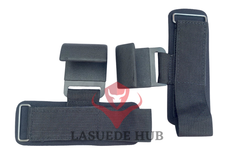 Sturdy 7” Weight Lifting Hooks Power Lifting Wrist Straps